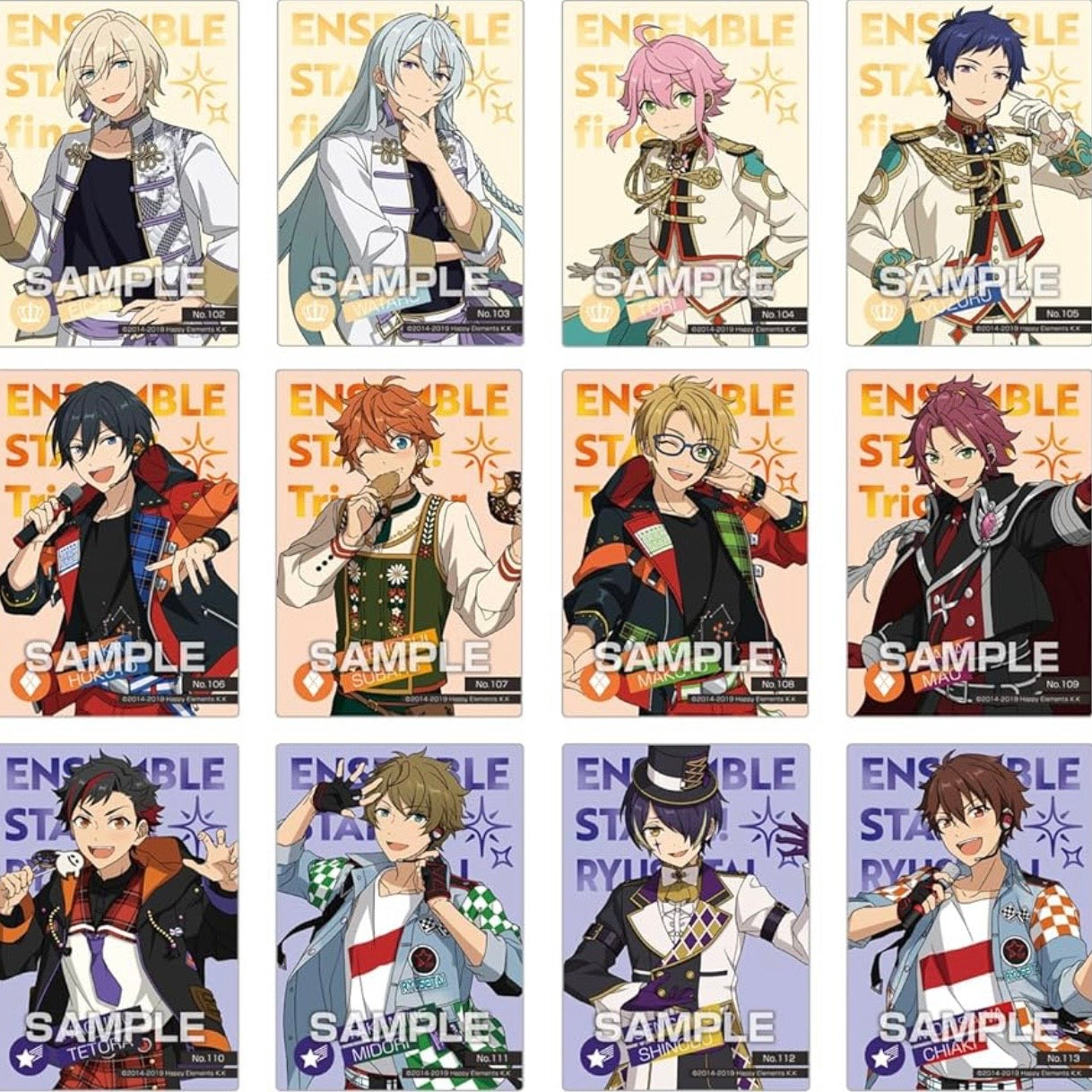 ENSKY Ensemble Stars!! Clear Card Collection 3 Blind Bag