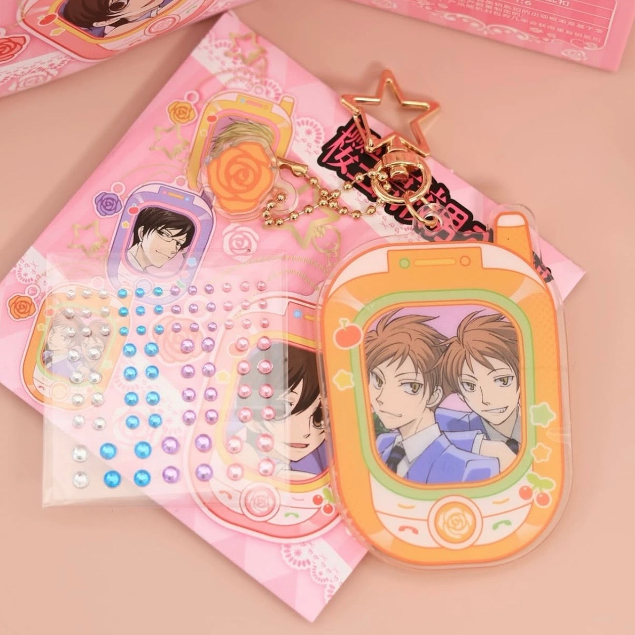Ouran High School Host Club Mini Acrylic Keychain Blind Bag