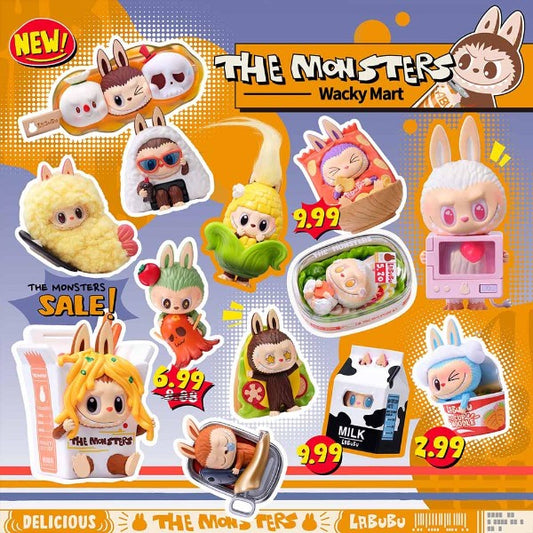 THE MONSTERS Wacky Mart Series Figure Blind Box