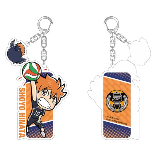 Haikyuu!! Double-Sided Acrylic Keychain