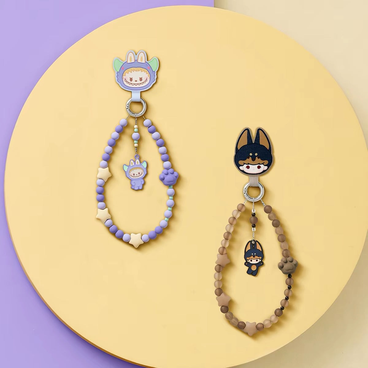 POP BEAN Pajama Party Series Mobile Phone Chain Blind Box