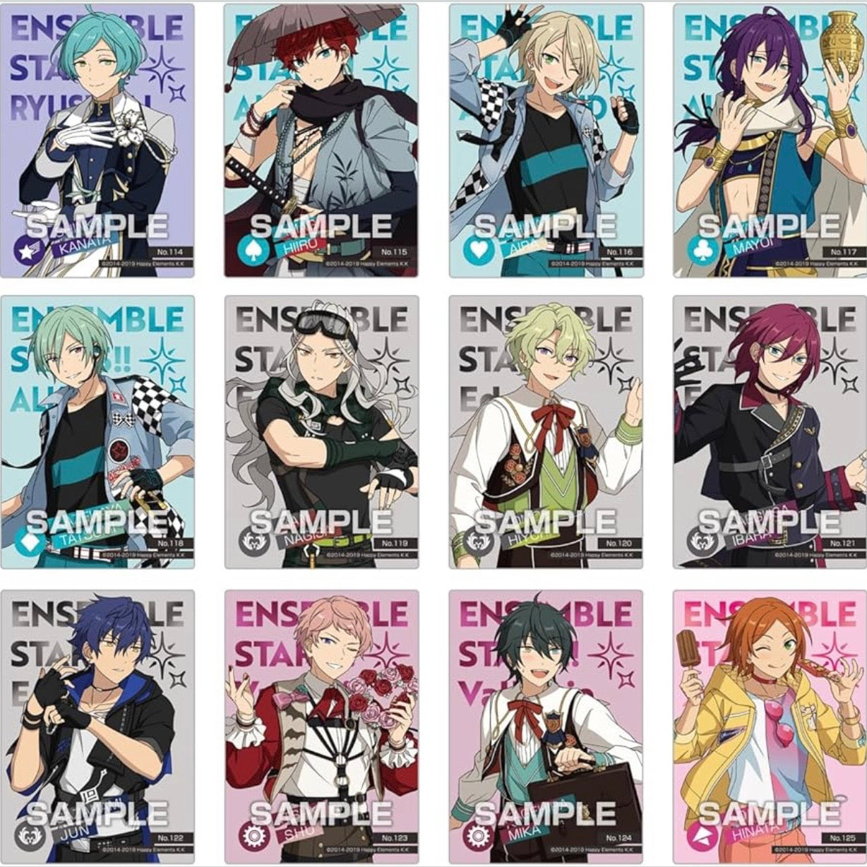 ENSKY Ensemble Stars!! Clear Card Collection 3 Blind Bag