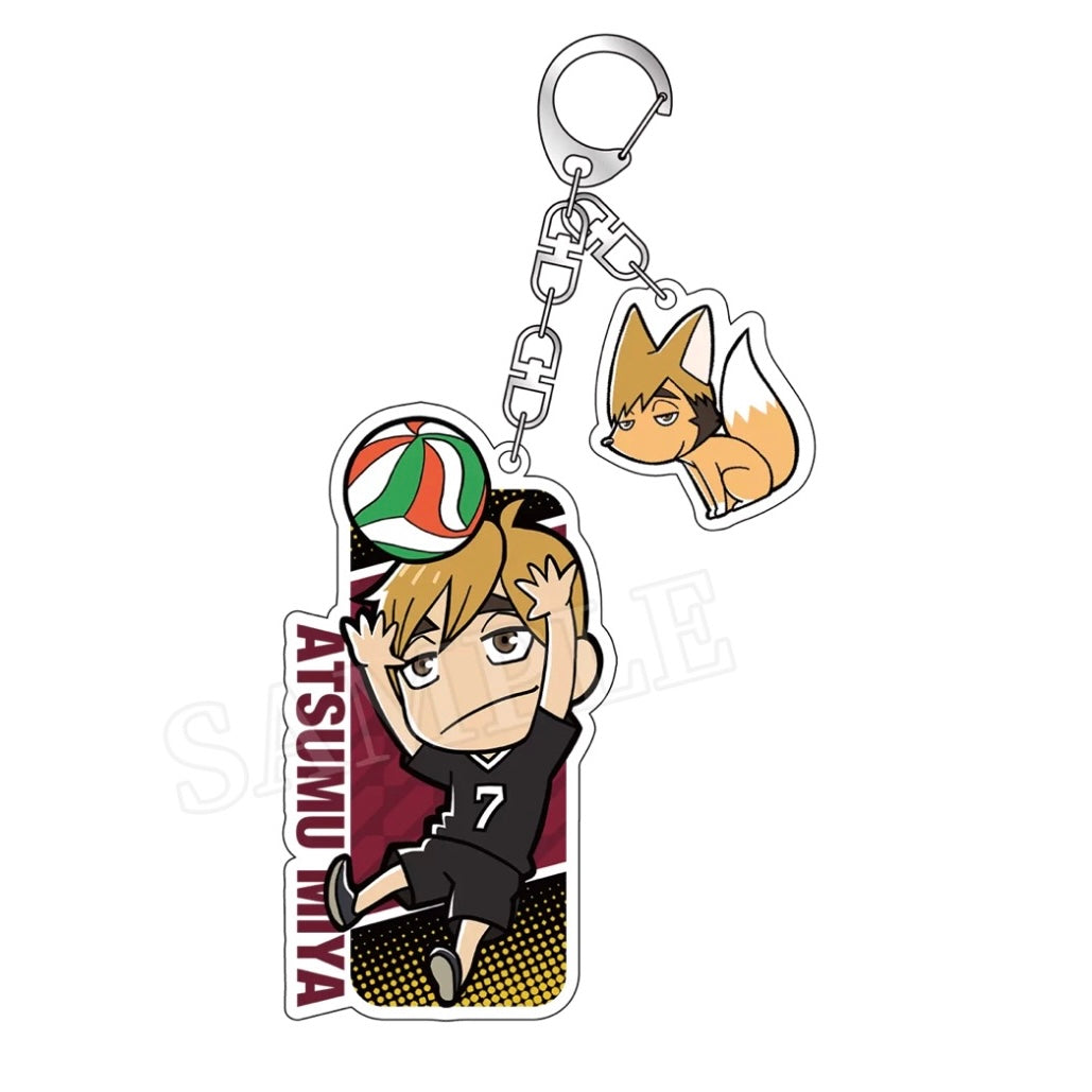 Haikyuu!! Double-Sided Acrylic Keychain