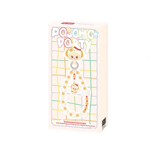 POP BEAN Pajama Party Series Mobile Phone Chain Blind Box