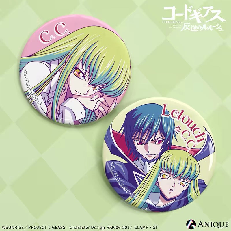 Code Geass 15th Anniversary Commemorative Badge Blind Bag