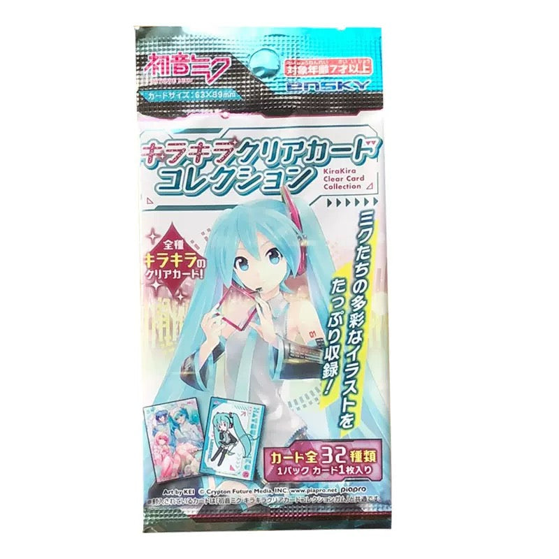 ENSKY Hatsune Miku Kira Kira Clear Card Collection