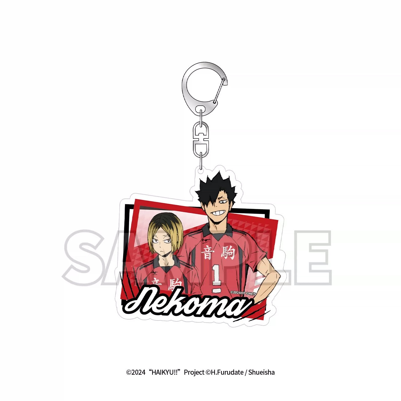Haikyuu!! Team Keychain