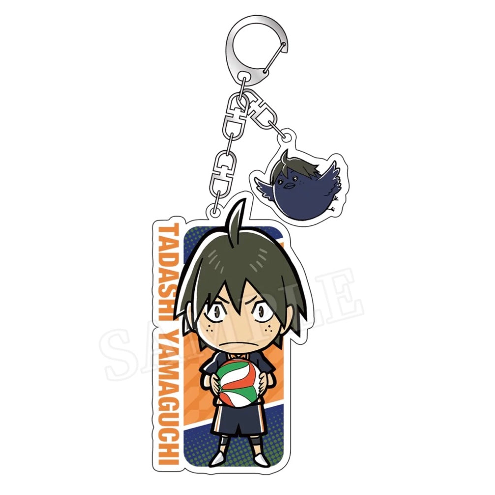 Haikyuu!! Double-Sided Acrylic Keychain