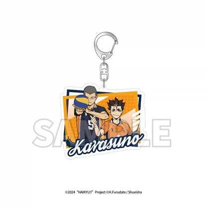 Haikyuu!! Team Keychain