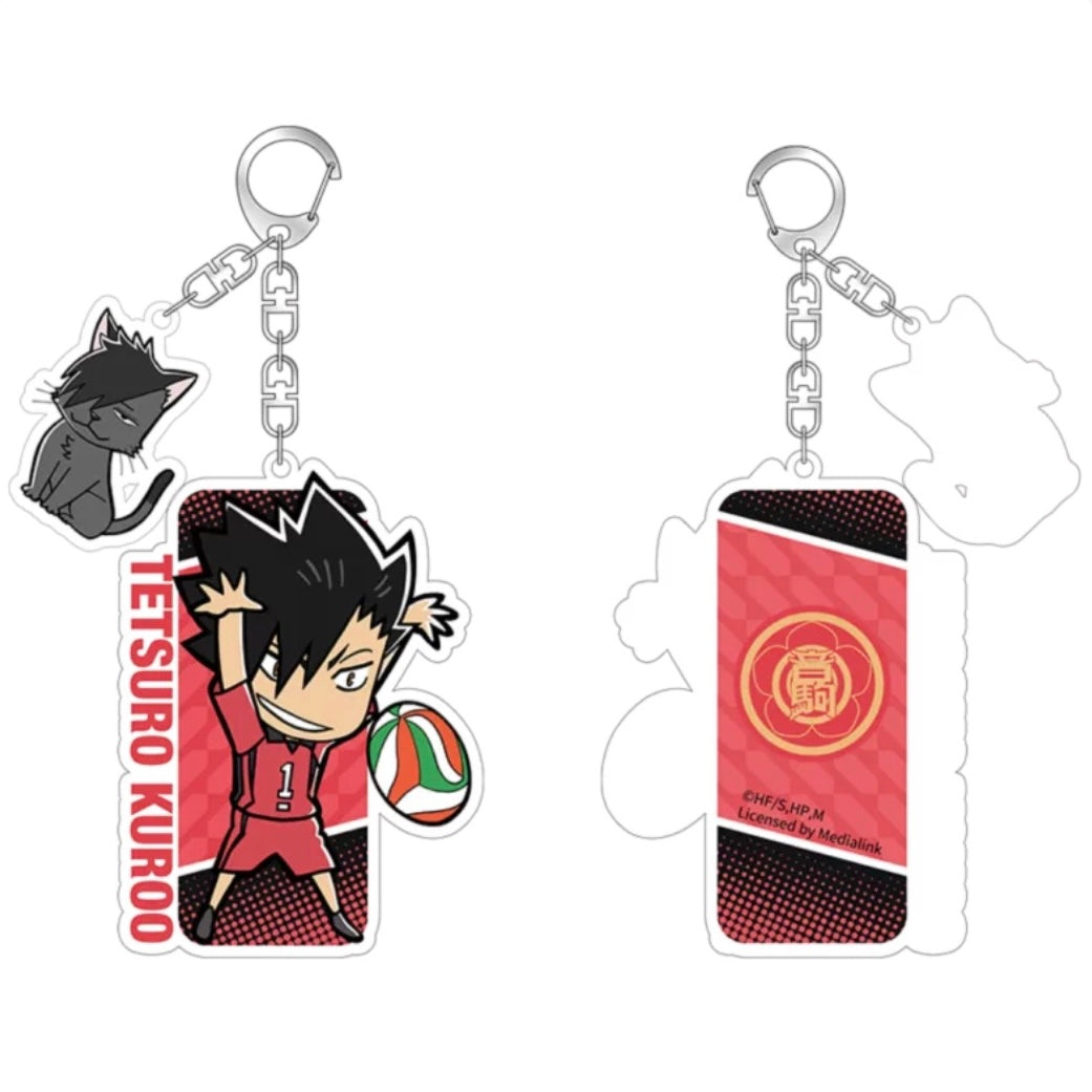 Haikyuu!! Double-Sided Acrylic Keychain