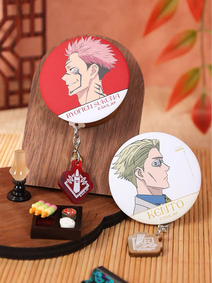 Jujutsu Kaisen Spirit Breath Descent Series Pendant Badge Blind Bag