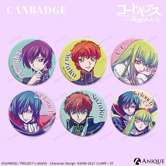Code Geass 15th Anniversary Commemorative Badge Blind Bag