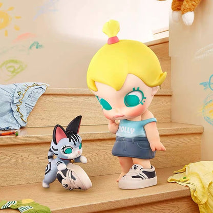 POP MART Baby Molly & Tabby Series Figure Blind Box