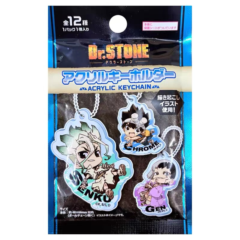 Dr.Stone Acrylic Standee/Keychain Blind Bag