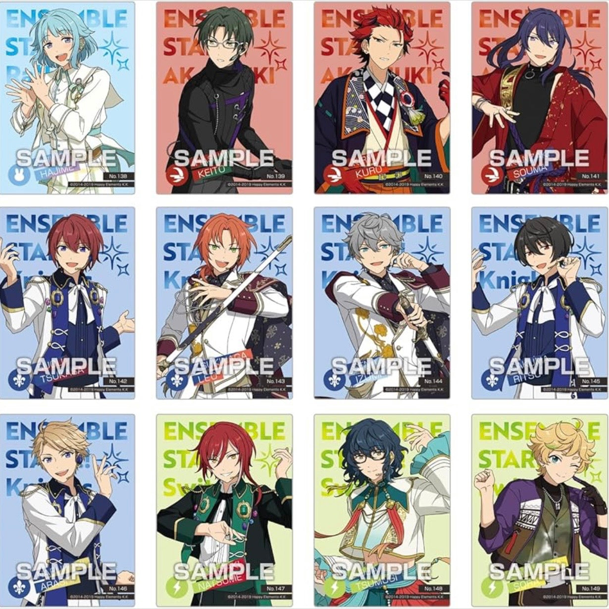 ENSKY Ensemble Stars!! Clear Card Collection 3 Blind Bag
