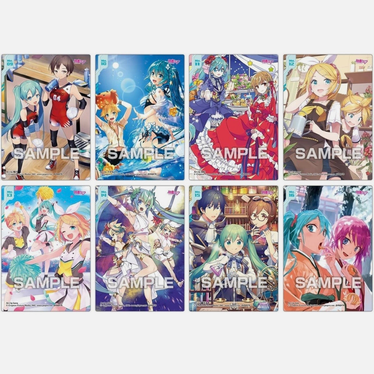 ENSKY Hatsune Miku Kira Kira Clear Card Collection