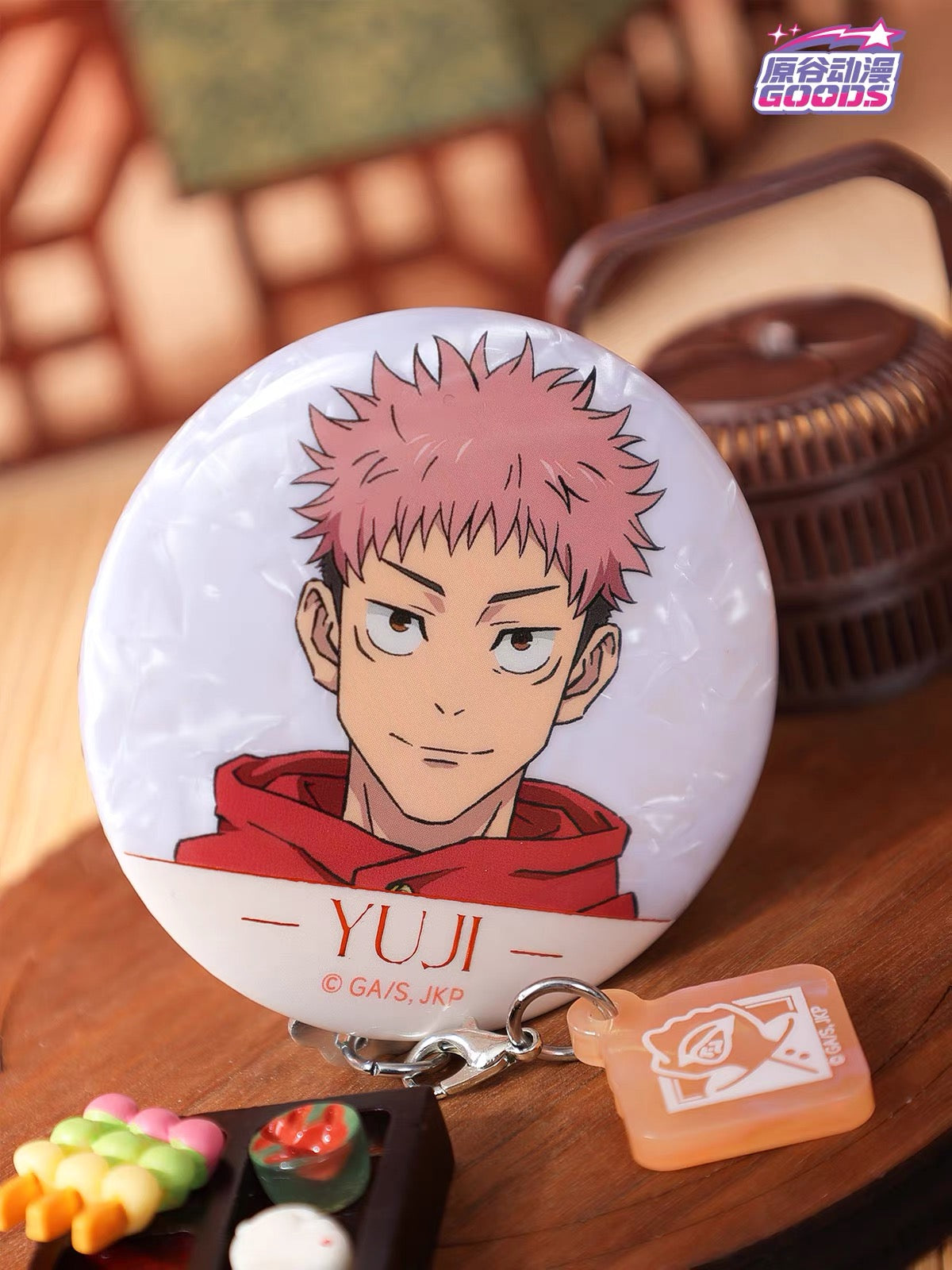 Jujutsu Kaisen Spirit Breath Descent Series Pendant Badge Blind Bag