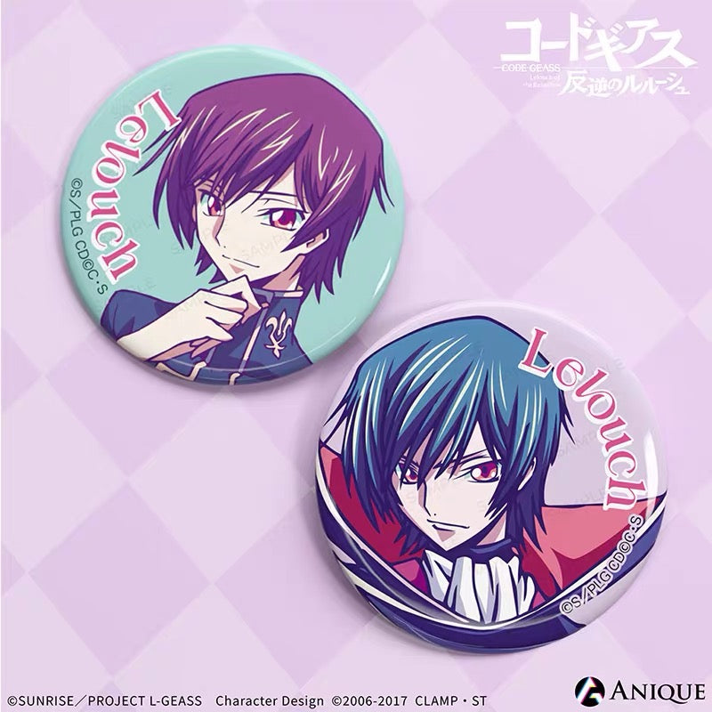 Code Geass 15th Anniversary Commemorative Badge Blind Bag