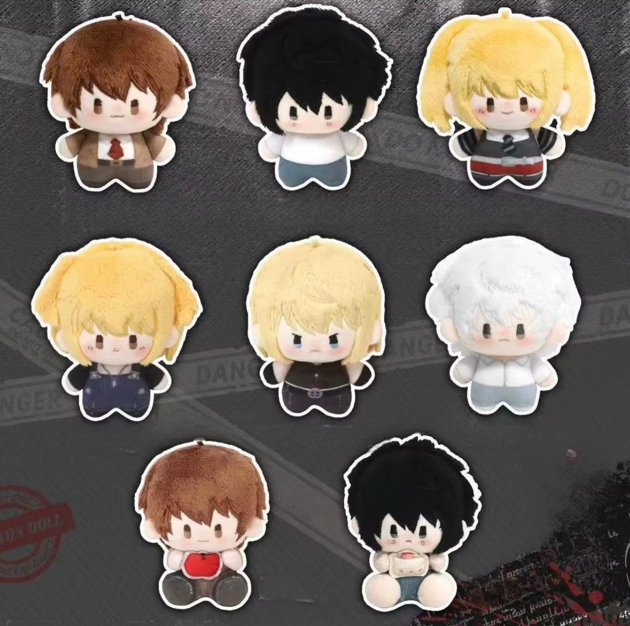 Death Note Plush Keychain Blind Box