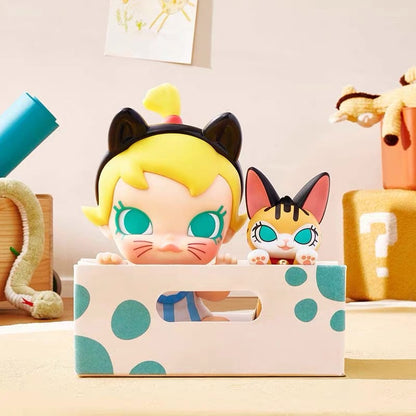 POP MART Baby Molly & Tabby Series Figure Blind Box
