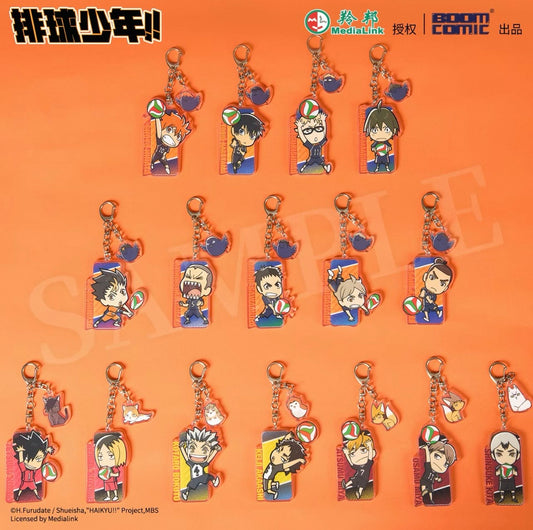 Haikyuu!! Double-Sided Acrylic Keychain