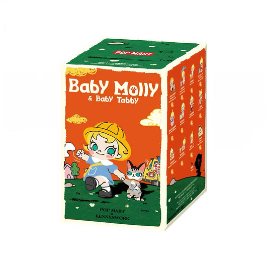 POP MART Baby Molly & Tabby Series Figure Blind Box