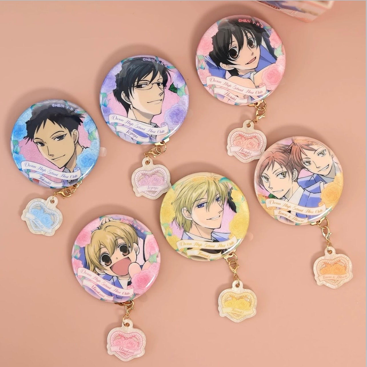 Ouran High School Host Club Pendant Badge Blind Bag