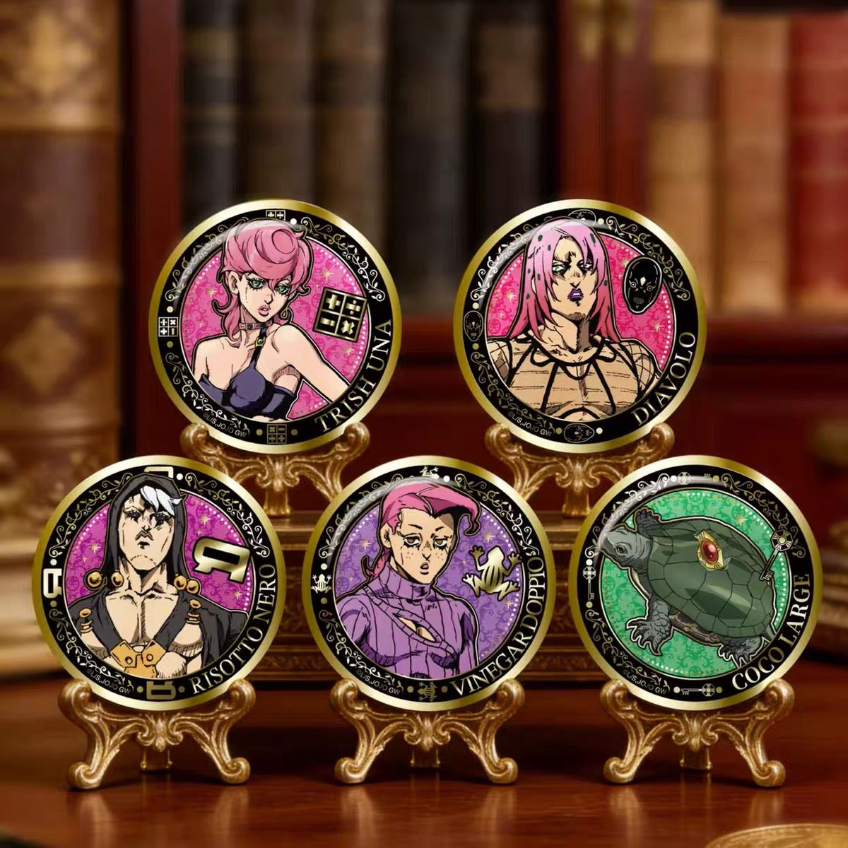 Jojo’s Bizarre Adventure Golden Wind Gold Badge Blind Bag