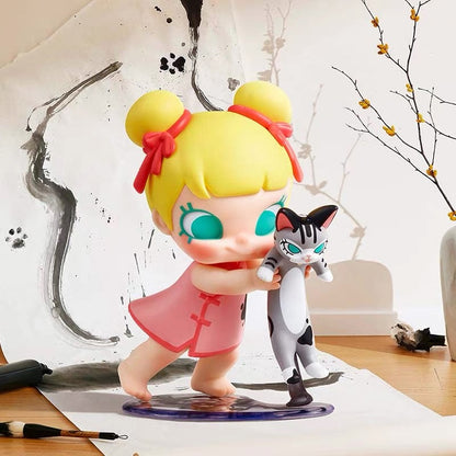 POP MART Baby Molly & Tabby Series Figure Blind Box