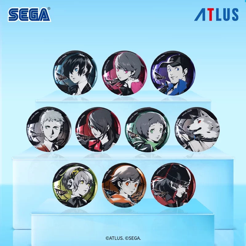 SEGA Persona 3 Reload Badge Type B Blind Bag