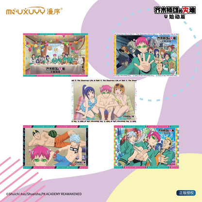 The Disastrous Life of Saiki K. Character Polaroid Card Blind Bag