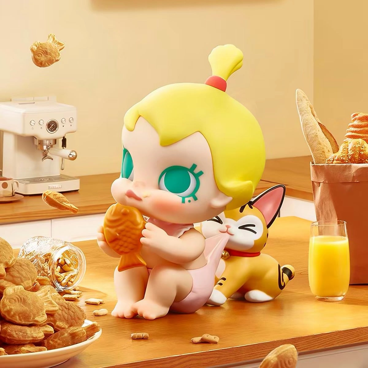POP MART Baby Molly & Tabby Series Figure Blind Box