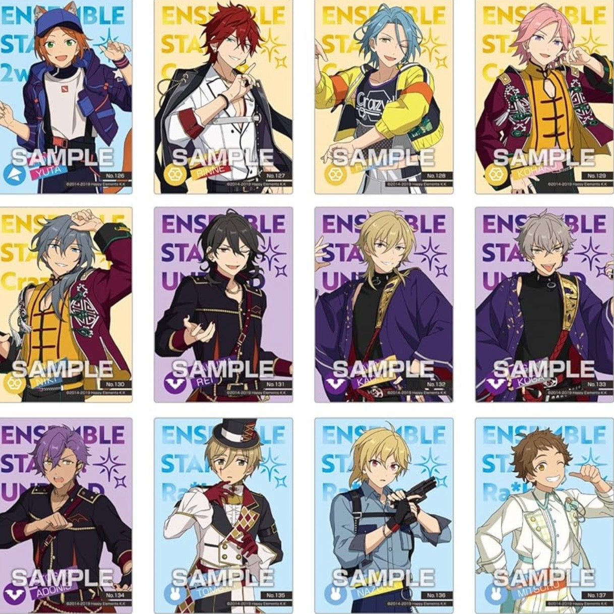 ENSKY Ensemble Stars!! Clear Card Collection 3 Blind Bag