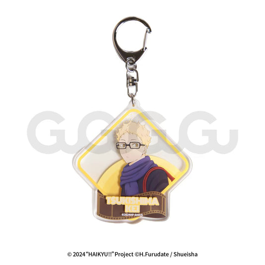 Haikyuu!! Tsukishima Acrylic Keychain Movie Series