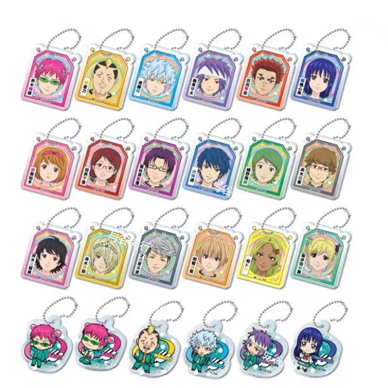 The Disastrous Life of Saiki K. Acrylic Keychain Blind Bag