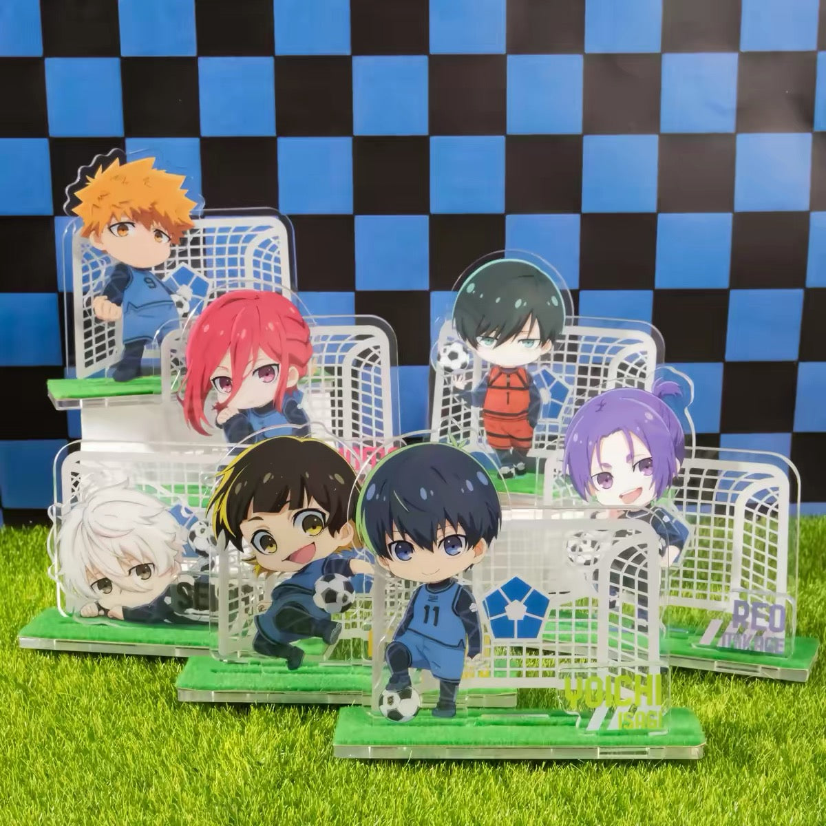 Blue Lock Chibi Version Grass Acrylic Standee